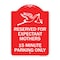 Signmission Reserved for Expectant Mothers 15 Minute Parking Only With Stork & Baby Graphic, A-DES-RW-1824-23200 A-DES-RW-1824-23200 - alternate 1